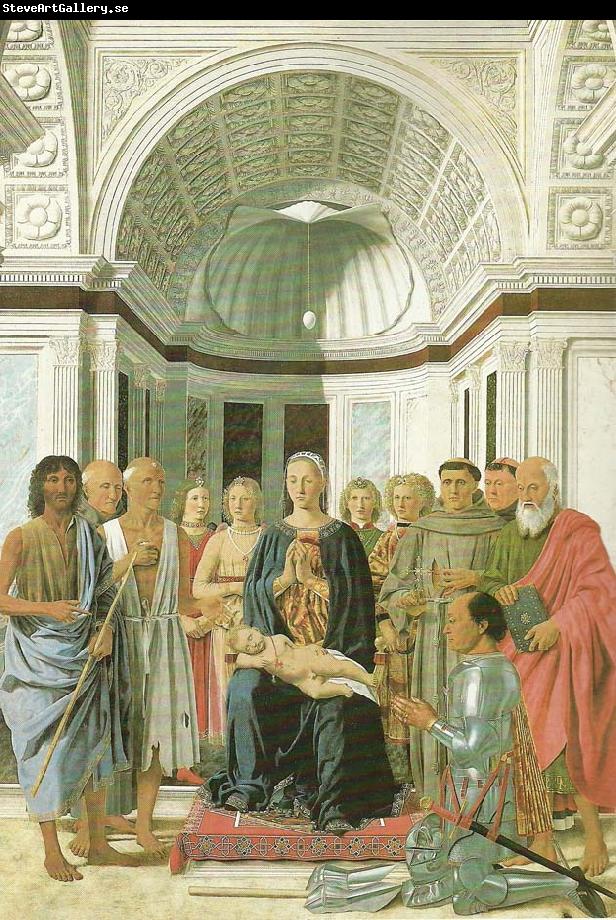 Piero della Francesca montefel tro altarpiece